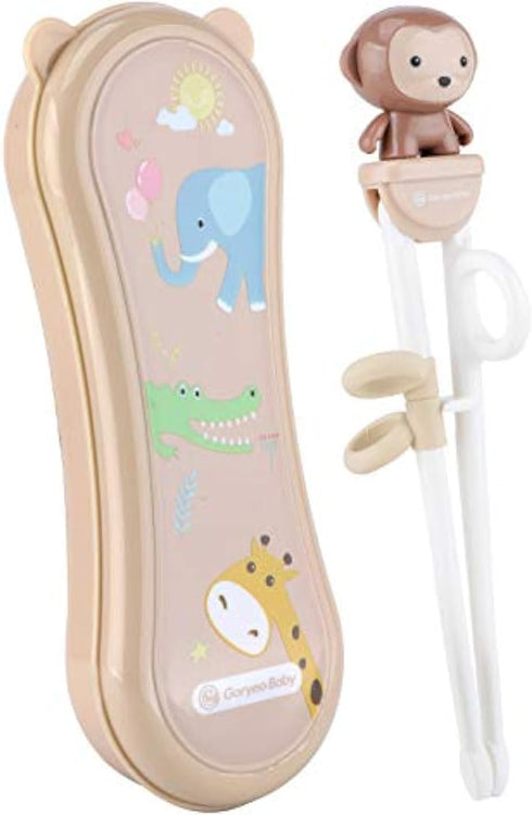 Training Chopsticks for Kids - Kids Chopsticks Use Completely Harmless Material - Anti-dislocation Buckle Design - Includes Portable Box...