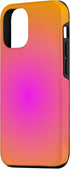 iPhone 14 Cute Swirl Aura Cool print Hot Pink Orange Aesthetic Case...