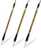 3 Sizes Chinese Writing Brushes, Chinese Calligraphy Brush Set, Chinese Painting Ink Brushes with Bamboo Pen Holder, Traditional Chinese Art Sumi ...