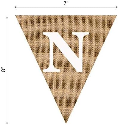 Happy Valentine's Day Banner love Burlap Banner Window And Door Cling Valentine Day Bunting Photo Props Removable valentines day decorations Reusa...