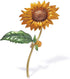 Rhinestone Sunflower Brooch Pin,Enamel Crystal Yellow Flower Coat Pins,Cute Plant Sun Flower Suit Brooch Pin for Women Girls...