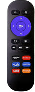 Smartby New Replaced Infrared Remote Control for Roku Streaming Player 1/2/3/4 Lt Hd Xd Xs(Does not work with Roku streaming stick or Roku tv) Rok...