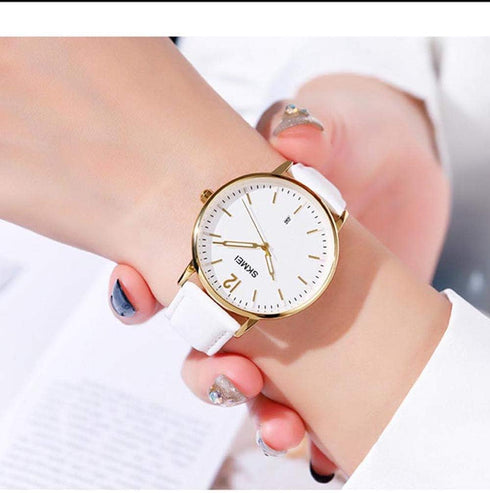 MASTOP Minimalist Women Analog Quartz Watches Leather Band Ladies Wristwatch Casual Elegant Dress Watch...