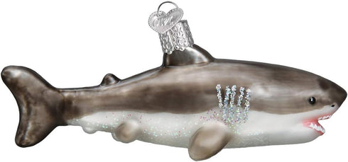 Old World Christmas Great White Shark...