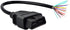 iKKEGOL OBD OBDII J1962 Male Connector to Open Plug Wire, OBD Diagnostic Extension Cable OBD2 Pigtail, DIY Mobley USB Adapter (30cm/12'')...