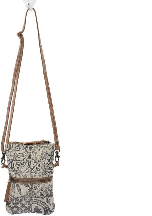 Myra Bag Patterns Upcycled Canvas Crossbody Bag S-1157...