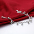 H&Beautimer Fashion Silver Anklet With Cute bell Foot Chain For Women Charm Beach Ankle Bracelet Lobster Clasp Adjustable Jewelry Gift...