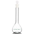 Glass Volumetric Flask with Glass Stopper, Borosilicate Glass Heavy Wall, Class A, Tolerance ±0.05 ml, 50 ml (Pack of 1)...