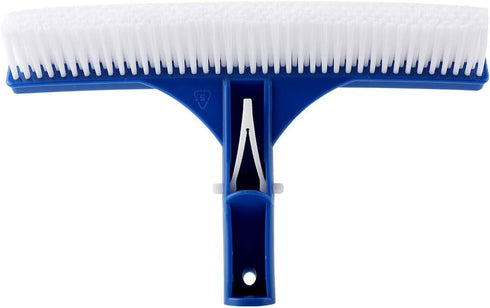 Pool Brush, Swimming Pool Wall & Tile Brush, Pool Broom Brushes, 10in Plastic Swimming Pool Brush Pond Spa Hot Spring Tools Supplies...