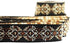 10.9 Yards 0.98 inch Celtic Knot Brown Jacquard Ribbon Trim Embroidered Sewing Band Woven Border 25976...