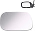 ReYee Side Mirror Glass fit for 2002 2003 2004 2005 2006 Toyota Camry Sedan Driver Left Side Mirror Glass Replacement No Backing Plate Flat Includ...