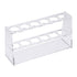 uxcell Acrylic Test Tube Holder Lab Stand Rack 6 Wells for 100ml Centrifuge Tubes Laboratory Clear...