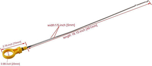 Wadoy Engine Oil Dipstick 917-008 Compatible with Nissan Sentra 1.8L 2000-2006 (11140-4Z00J)...