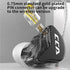 CCA CRA in Ear Monitor, Ultra-Thin Diaphragm Dynamic Driver IEM Earphones, Clear Sound & Deep Bass in Ear Headphones, Wired Gaming Earbuds with 2 ...