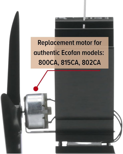 Replacement Motor Kit, MRKCA02, for Models 800CA, 815CA, 802CA, Extend The Life of Your Ecofan with Easy DIY Maintenance...