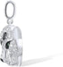 Santuzza 925 Sterling Silver Animal Gemstone Pendant for Women...