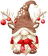 Christmas Santa Gnome Man Metal Die Cuts, Christmas Layered Gnome Cutting Dies Cut Stencils Card Paper Craft DIY Template Metal Cutting Dies Album...
