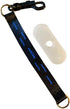 CHU-BUDDY Chubuddy Chew Holder Black Screen Print- Black Tether and Natural Strap...
