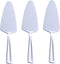 GoGeiLi Pie Cake Server, 9.3-inch Stainless Steel Pizza Pastry Server Set of 3, Dishwasher Safe...