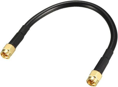 uxcell Antenna Extension Cable SMA Male to SMA Male Coaxial Cable RG58 50 Ohm 8 Inch...