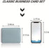Credit Card Holder Wallet, Slim Minimalist Front Pocket Wallet, ID Case Wallet Small Compact Leather Wallet Coin Purse with Keychain (QX131)...