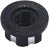 4Pcs Hexagonal Nuts, M4 Aluminum Alloy RC Wheel Hex Nuts Compatible with HSP Sakura D3 D4 1/10 RC Car (Black)...