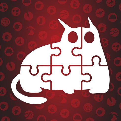 Exploding Kittens 500 Piece Jigsaw Puzzle - Spicy Scream, Jigsaw Puzzles for Adults, Cat Puzzle, Art Puzzle...