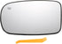 X AUTOHAUX Car Rearview Left Driver Side Mirror Glass Replacement W/Backing Plate Heated White Glass for Dodge Charger Challenger 2011-2021 for Ch...