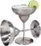 Oggi Stainless Steel Margarita Glasses - 12oz, Set of 2 - Unbreakable Margarita Glasses, Ideal Outdoor Margarita Glasses for Boating, RV, Parties,...