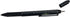 Performance Tool W9217 2 pk. Multi-Function Aluminum Black Ballpoint Pens, LED Light Stylus Ruler Level Bottle Opener Slotted & Phillips Screwdriv...