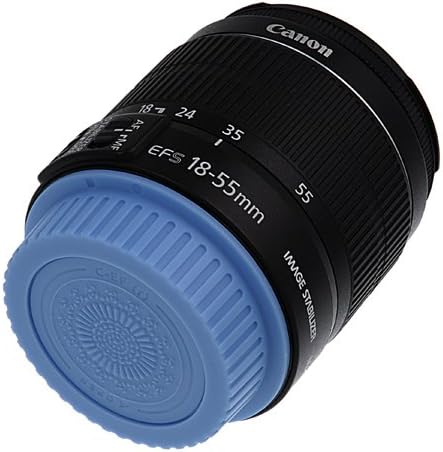 Fotodiox Designer (Blue) Lens Rear Cap Compatible with Canon EOS EF and EF-S Lenses...