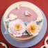 SK 5-Piece Peony Fondant Cutters Set Sugarcraft Modeling Tools Kit for Cake Decoration Black...