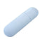 Portable Travel Toothbrush Box,Case Hiking Camping Protect Storage Box Travel Tooth Toothbrush Cover Toothpaste Organizer Toothbrush Holder (Blue)...