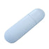 Portable Travel Toothbrush Box,Case Hiking Camping Protect Storage Box Travel Tooth Toothbrush Cover Toothpaste Organizer Toothbrush Holder (Blue)...