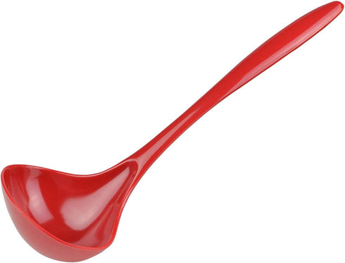 Melamine Soup Ladle, Red...