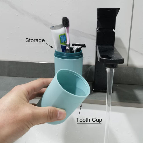 1 Pcs Travel Toothbrush Holder Plastic Toothbrush Travel Case Portable Toothbrush Holder for Travel Normal Toothbrush Electric Toothbrush Containe...