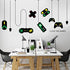 Amaonm Removable Creative Game Controllers Vinyl Wall Decal Peel & Stick Art Decor Games Wall Stickers for Kids Children Boy Bedroom Playroom Nurs...