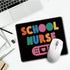 ICU School Nurse Rectangular Mouse Pad, Unique Nurses Day Mouse, Nurse Accessories for Work, Gifts for Nurse Practitioner, Nurse Graduation Gift, ...