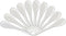 White Porcelain Spoons Coffee, Tea, Yogurt and Ice-cream, Cutlery Fitting Ceramic Spoons 5 Inch Set of 10...