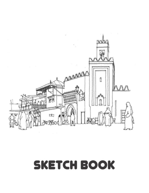 Sketch Book 8.5x11 inches 100 pages...