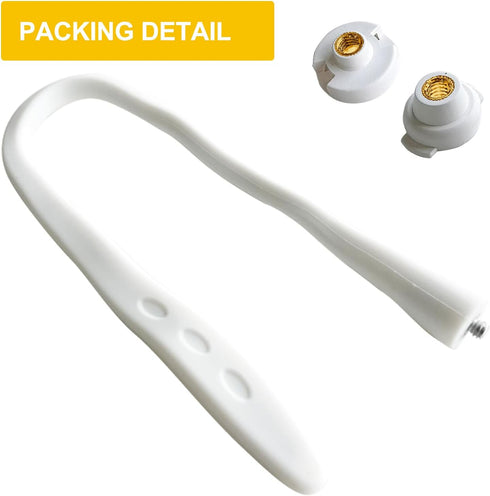 iTODOS Baby Monitor Mount Compatible with HelloBaby HB65/HB66/HB248,ANMEATE SM935E Baby Monitor Camera, Versatile Twist Mount Without Tools or Wal...