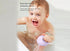 Safe Sensory Bath Toy Set for Baby Toddlers Dragon Family Set BPA free Food Grade Silicone Tub toys Perfect as a Bath or Shower toys for Bathtub P...