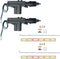 ESUPPORT Universal Car Heavy Duty High Power Door Lock Actuator 2 Wire 12V Pack of 2...