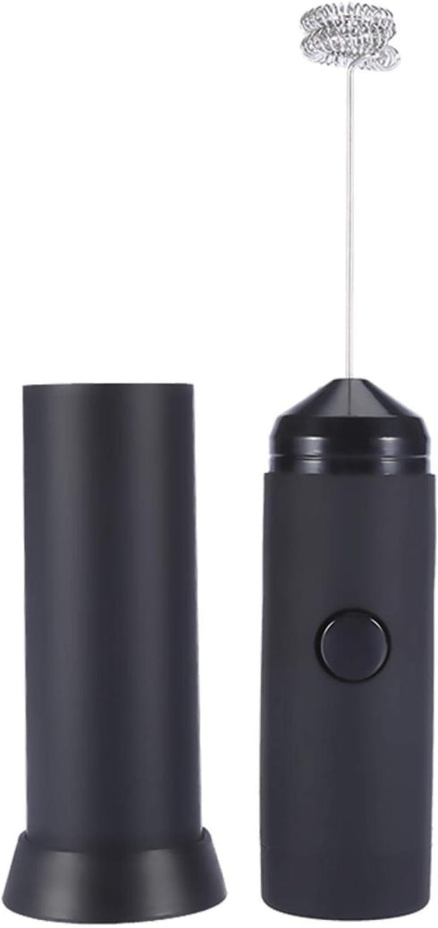 Stainless Steel Egg Blender, Milk Frother, Handheld Whipped Cream Coffees, Smoothies For Home Kitchen(Black)...