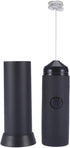 Stainless Steel Egg Blender, Milk Frother, Handheld Whipped Cream Coffees, Smoothies For Home Kitchen(Black)...