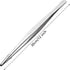 1Pc Silver Fine Tongs Tweezers Bar Tongs, Stainless Steel Food Tweezers with Precision Serrated Tips Cooking Tongs Cooking Utensils for Cooking, R...