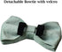 Bowtie Dog Collar, Soft & Comfy Velvet Dog Bow tie Collar, Detachable and Adjustable Dog Collars for Small Medium or Large Dogs and Cat with Safet...