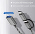 2-in-1 USB C/Micro USB to USB Adapter, USB to USB C OTG Adapter Cable Compatible with Samsung Galaxy S21 S22 S23 Note 20/10 A53, Google Pixel and ...