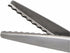Pinking Shears, Stainless Steel Dressmaking Scissors, Serrated and Scalloped Blades, Professional Sewing Craft Cut Tailor Zig-Zag Tool, Fabric Dec...