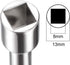 uxcell Electrical Cabinet Key 8mm Zinc Alloy Square Water Meter Box Safety Key 2Pcs...